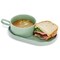 Potted Pans Soup and Sandwich Set - 16oz Large Soup Bowl with Serving Plate